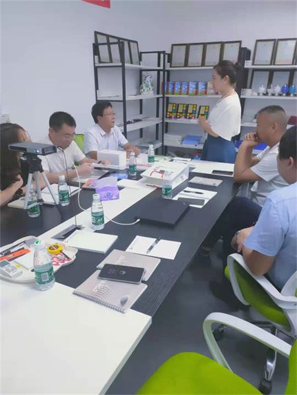 China Stone Paper client meeting