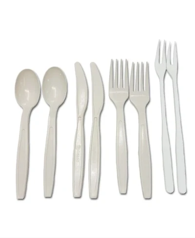 Disposable PLA Knife, Fork And Spoon